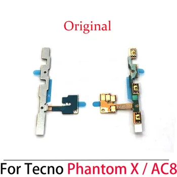 המקורי על Tecno פנטום X / AC8 כוח על מתג עוצמת הקול בצד כפתור להגמיש כבלים