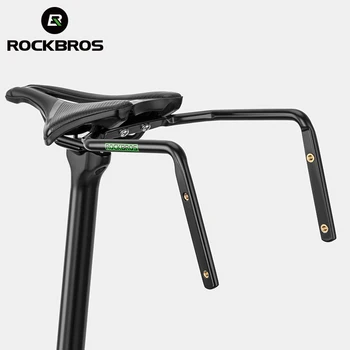ROCKBROS אופניים זנב תיק מייצב אוכף אופניים מסגרת בקבוק כלוב מתקן תמיכה מושב קשת המרה תושבת אופניים אביזר