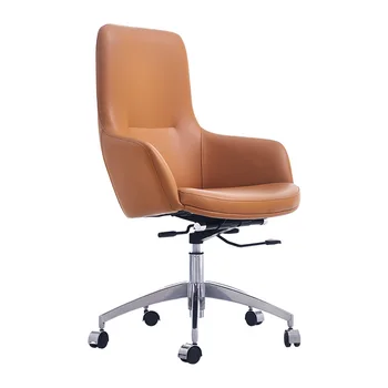 משרד מודרני כיסאות נורדי חדר ישיבות כיסא המחשב עור ריהוט משרדי רך כורסה כסא מעלית המסתובב כורסה