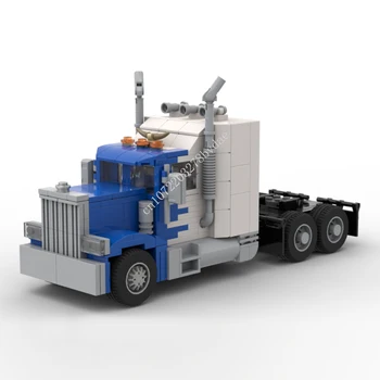 407PCS MOC מהירות האלופות לנו משאית המתוקן מודל אבני הבניין טכנולוגיה לבנים הרכבה יצירתי ילדים צעצוע מתנות החג