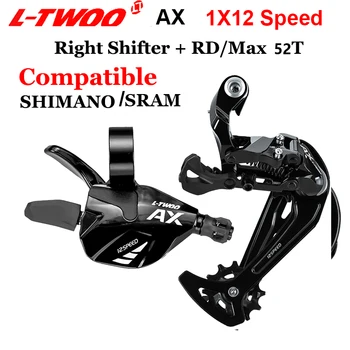 LTWOO הגרזן 1x12 מהירות MTB אופני Groupset 12V Trigger הילוכים + אחורי Derailleurs על אופני הרים קלטת תואם Shimano/SARM