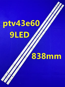 NEW5/10Set LED הרצועה Philco ptv43e60 ptv43e60sn JL.D43091330-002IS-מ LB-C430F17-E60-B-G71-JF1LB-C430F18-E60-H-G71-XRD1