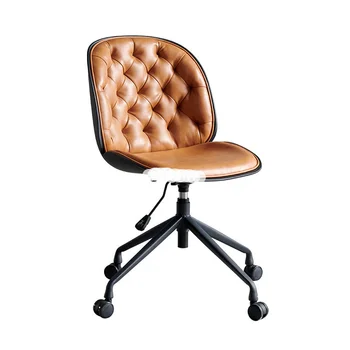 מודרני מינימליסטי המחשב הביתי כיסא נוח בישיבה במשרד הרמת הכסא המסתובב נורדי פשוטה שולחן העבודה בחדר האחורי הכיסא