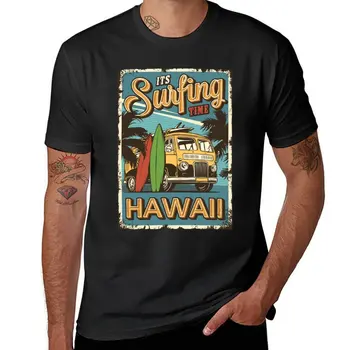 חדש גלישה בהוואי זמן חולצת אוהד ספורט חולצות tees מותאם אישית חולצת גברים אימון החולצה