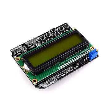 LCD לוח מקשים מגן של LCD1602 LCD אופי קלט ופלט הרחבה לוח Arduino DIY Starter Kit