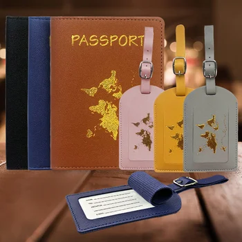 2023 נשים דרכון מחזיק תיק לגברים מסמך נסיעה כרטיס אשראי תיק עור PU נסיעות דרכון לכסות אופנה