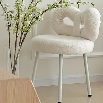קטיפה יהירות כסאות אוכל מרגיע משענת מינימליסטי סלון כסאות אוכל, קפה, Silla גיימר הרהיטים במלון YX50DC