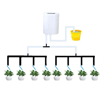 8 ראש המשאבה מערכת טיימר חיצוני השקיה אוטומטית משאבת בקר פרחים צמחים בבית ממטרה השקיה בטפטוף המכשיר