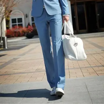 2023 אביב מתיחה גבוה רך המכנסיים גברים אופנה עסקים קוריאני אופנה Slim Fit מותג בגדים מזדמן רשמי מכנסיים A23