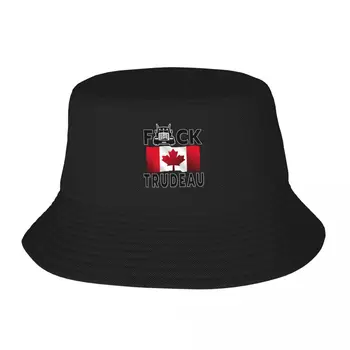 חדש-F-CK טרודו להציל קנדה חופש שיירת המשאיות דלי שחור כובע חדש בכובע, קרם הגנה כובע נשים גברים