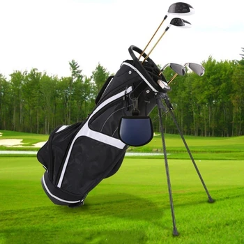 כדור גולף מכונת כביסה כיס שקית עם קליפ, גולף, כדור כביסה כיס, ניקוי יבש כדור גולף בכיס כדור גולף נקי