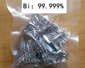 מתכת ביסמוט מטיל ביסמוט בלוק דו חלקיקים טהור 99.999% Bi-Bi-Sb