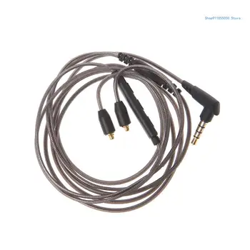 C5AB HiFi איכות צליל האוזניות כבל מאריך קו forShure SE425 UE900