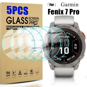 עבור Garmin Fenix 7Pro פרו 7X 7 Pro מגן מסך 9H זכוכית מחוסמת HD פיצוץ הוכחה סרט מגן על Garmin Fenix 7Pro