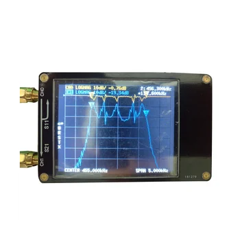 וקטור NanoVNA-H וקטור רשת אנטנה מנתח 10KHz-1.5 ג ' יגה הרץ MF HF VHF UHF עם חריץ לכרטיס SD ספקטרום הבוחן 5V 120MA
