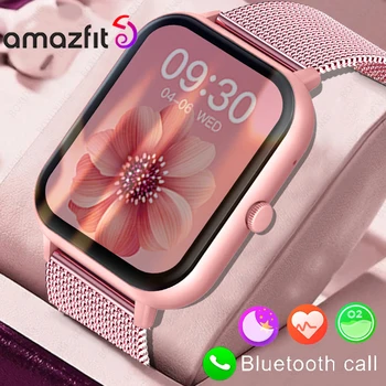 2023 חדש Amazfit מותאם אישית חיוג Smartwatch לנשים עמיד למים שעונים מגע מלא הלהקה עבור Huawei Xiaomi אפל שעון חכם עבור גברים