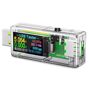 USB 3.0 הבוחן, IPS צבע תצוגה דיגיטלי מודד המתח והזרם מוניטור, DC 5.1 א/30V/150W מד צריכת חשמל בודק