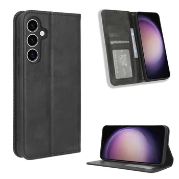 עבור Samsung Galaxy M34 5G Case Flip עור מפואר רטרו הארנק הספר מגנטי להגן על כיסוי עבור Samsung M34 M346B טלפון שקיות