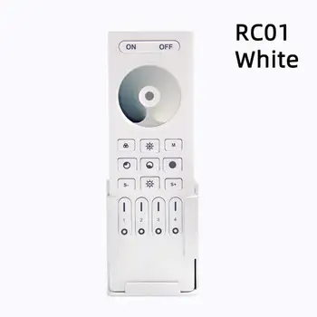 RC01 קיבוץ RF 2.4 GHz 4-אזור בצבע אחד שלט רחוק עם שחור לבן צבע