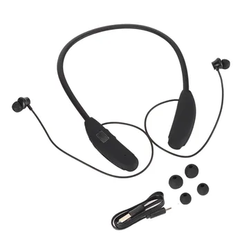 Wireless אוזניות ספורט IPX5 עמיד למים הפחתת רעש סטריאו HiFi לחבר כרטיס Bluetooth Neckband אוזניות