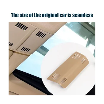 גריי הפנים המכונית גג מנורת הקריאה מסגרת לקצץ אביזר עבור ב. מ. וו X1 E84 2009-2015 3' E91 2005-2012 51448036236