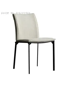 נורדי האוכל כיסא מודרני מינימליסטי הביתה בחזרה אור יוקרה יחיד צואה נטו מפורסמים שולחן איפור יצירתי מסעדה הכיסא