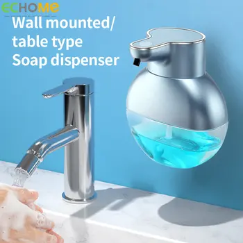 ECHOME חדש אוטומטי חש סבון מתקן קיר רכוב חיישן אינפרא-אדום ללא מגע לג ' ל קצף יד מכונת כביסה אביזרי אמבטיה