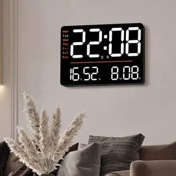 המשפחה השינה יצירתי מראה השעון שקט Led אלקטרוני שעון התלמידים שלוש שעון מעורר ילדים שעון שליד המיטה