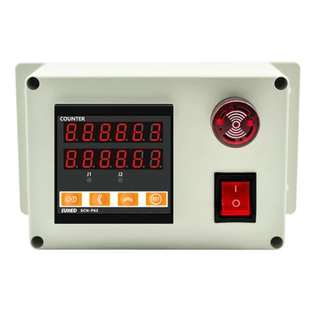 SCN-P62 רולר המונה Counter 12V/24V/220V אלקטרוני תצוגה דיגיטלית אוטומטית סמן אורך מדידה, ציוד בדיקה