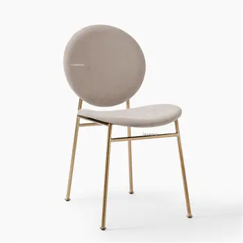 נורדי כסאות אוכל מעצב משענת פנאי קפה קינוח כסאות אוכל מודרניים, ריהוט הסלון. הכיסא D