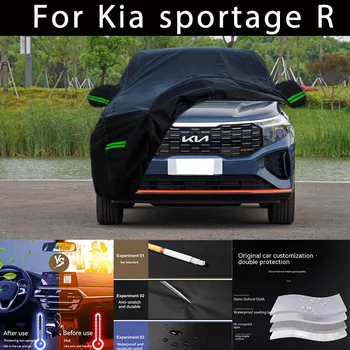 עבור Kia sportage R חיצונית הגנה מלאה לרכב מכסה השלג מכסה שמשיה עמיד למים, Dustproof החיצוני אביזרי רכב