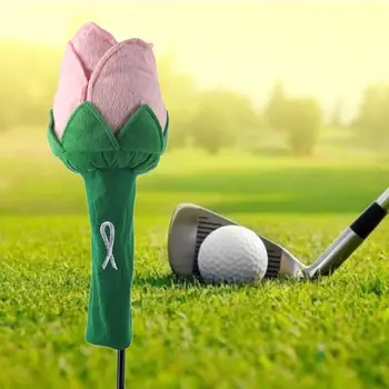 קטיפה בצורת פרח גולף נהג Headcover ראש מועדון מכסה התיק