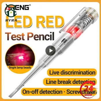 1~8PCS חכם בודק מתח עט ללא מגע אינדוקציה מבחן העיפרון מודד גלאי כוח חשמלי מברג חשמלי