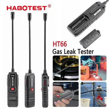 HABOTEST HT66 דליפת גז הבוחן קירור גז אנלייזר דליק גז טבעי דליפת מיקום הבוחן 50-1000PPM נשמעת אזעקת אור