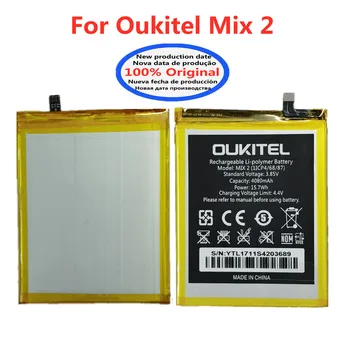 4080mAh מקורי באיכות גבוהה סוללה עבור Oukitel לערבב 2 Mix2 הסוללה של הטלפון Batteria במלאי משלוח מהיר