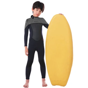 ילדים צלילה, גלישה, בגדים אנטי-מדוזה אחת-חתיכה צלילה הגנה בגדים הגנת UV עם רוכסן חיצוני אביזרים