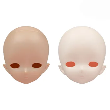 1/4 imomodoll בובה של ראש מיקו בלי לבן/שיזוף עור גומי פתח מכסה בובת צעצוע ילדה להתלבש הבובה אביזרים