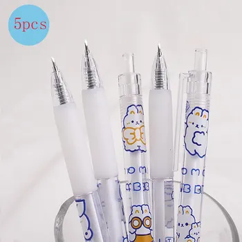 5pcs קריקטורה בועה עט קאטר עיצוב אלבומים מדבקה כלי מלאכה אמנות עיסת נייר דבק הספר לציוד משרדי מיני יפנית