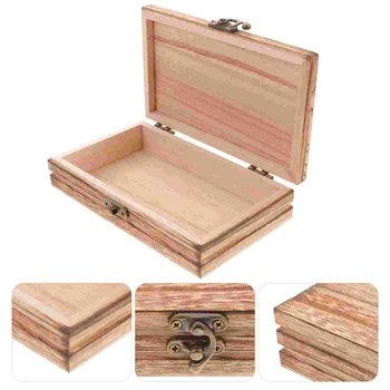 קופסא לאחסון תיקים תכשיטים עץ השעון בעל פיראט עיצוב עפעפיים משקפיים לקצץ מיכל