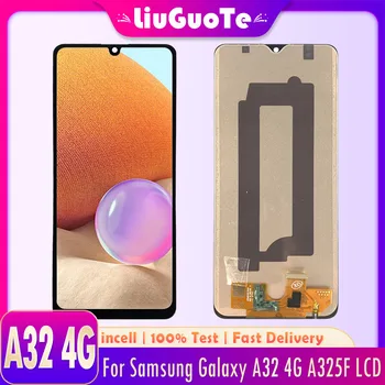 QX TFT incell עבור Samsung Galaxy A32 4G LCD עבור סמסונג A325 A325F SM-A325F/DS תצוגת LCD מסגרת מגע דיגיטלית מסך LCD A325