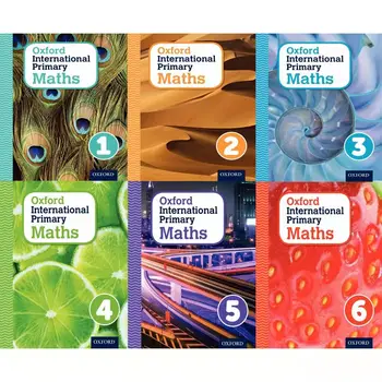 אנגלית באוקספורד הבינלאומי יסודי מתמטיקה מתמטיקה ברמה 123456 לימוד תלמיד ספרים לומדים צעירים ילדים