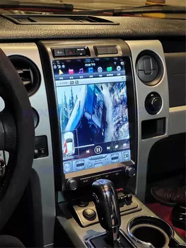 Carplay רדיו במכונית עבור פורד F150 2009-2014 Android12 טסלה מסך נגן מולטימדיה ניווט GPS סטריאו יחידת הראש