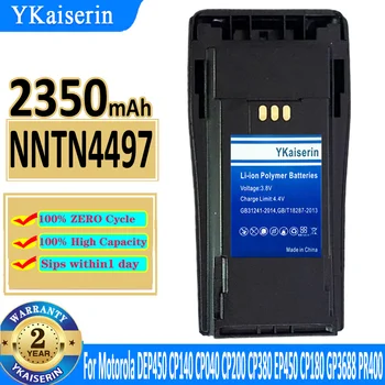 YKaiserin NNTN4497 2350mAh סוללה קיבולת גבוהה עבור Motorola DEP450 CP140 CP040 CP200 CP380 EP450 CP180 GP3688 PR400