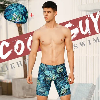 גברים בגדי ים סיבולת אימון אתלטי יבש מהירה של בגדי ספורט מים לשחות מכנסיים קצרים בריכה חוף גלישה בגדי ים בגדי ים