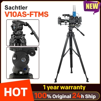 Sachtler Vinten חזון 10AS מערכת עם flowtech 100 רגליים, בינוני מפסק & Case