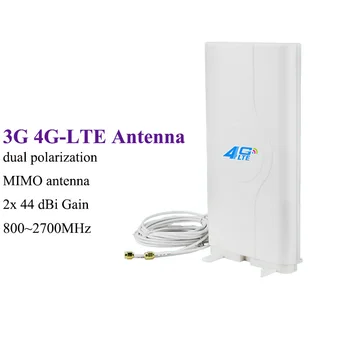 2pcs/lot 4G LTE אנטנה 800-2700MHz MIMO WiFi נייד לוח אנטנה SMA TS9 CRC9 עבור 3G 4G Booster נתב מודם 2m cable