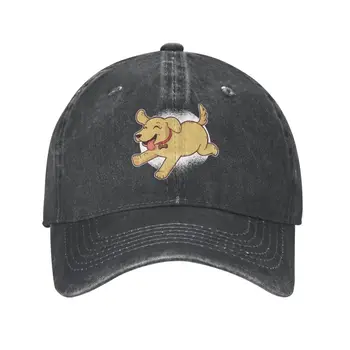 פאנק יוניסקס כותנה גולדן רטריבר גור כובע בייסבול למבוגרים מצחיק הכלב מתכוונן אבא כובע נשים גברים ספורט