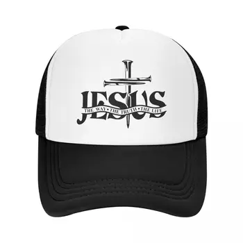 אופנה אלוהים את דרך האמת את החיים כובע בייסבול נשים גברים לנשימה דת האמונה הנוצרית משאית כובע הגנה מהשמש
