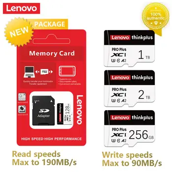 Lenovo 2TB/1TB כרטיס זיכרון פלאש 256GB 512GB שיעור A2 מיקרו tarjeta SD זכרונות ניידים אחסון כרטיס TF עבור נינטנדו להחליף משחקים