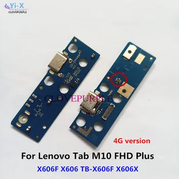 1pcs USB טעינת Dock יציאת מחבר Lenovo Tab M10 FHD בנוסף M10Plus TB-X606 TB-X606F X606X